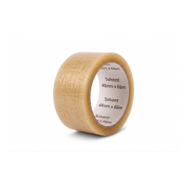 Lepiaca páska ajax solvent transparentná 48 mm × 66 m - LP solvent 48x66