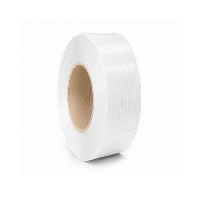 Pp viazacie pásky ajax biele 12 × 0,55 mm, 3000 m - pp paska 12x0,55 3000m dut200 biela