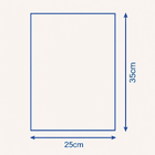 Penové vrecká AJAX 250 × 350 mm