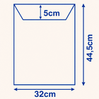 Bublinkové obálky AJAX s lepiacim pásikom 320 × 445 + 50 mm